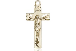 [0006GF] 14kt Gold Filled Crucifix Medal