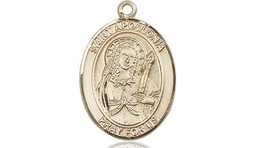 [8005GF] 14kt Gold Filled Saint Apollonia Medal