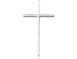 [0014LSS] Sterling Silver Cross Medal