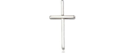 [0014SSS] Sterling Silver Cross Medal