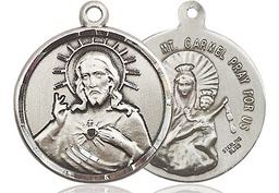 [0017SSSY] Sterling Silver Scapular Medal