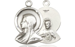 [0020SS] Sterling Silver Madonna Medal