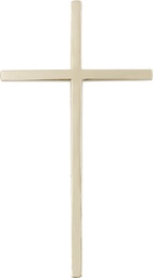 [0029YGF] 14kt Gold Filled Cross Medal