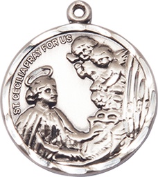[0037CESS] Sterling Silver Saint Cecilia Medal