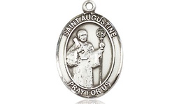 [8007SS] Sterling Silver Saint Augustine Medal