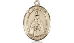[8010GF] 14kt Gold Filled Saint Blaise Medal