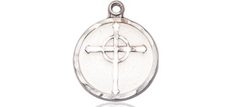[0051SS] Sterling Silver Episcopal Cross Medal