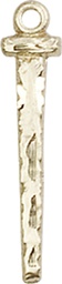 [0054GF] 14kt Gold Filled Nail Medal