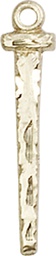 [0054GF] 14kt Gold Filled Nail Medal