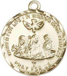 [0060GF] 14kt Gold Filled 3-Doctors Medal