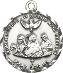 [0060SS] Sterling Silver 3-Doctors Medal