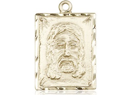 [0075GF] 14kt Gold Filled Holy Face Medal