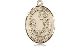 [8016GF] 14kt Gold Filled Saint Cecilia Medal