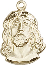 [0081KT] 14kt Gold Ecce Homo Medal