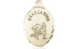 [0599ZKT] 14kt Gold Graduate Medal