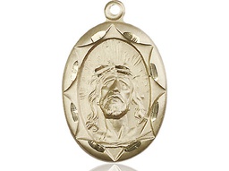 [0801EHKT] 14kt Gold Ecce Homo Medal