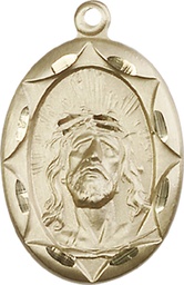 [0801EHKT] 14kt Gold Ecce Homo Medal