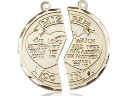[2012KT] 14kt Gold Miz Pah Medal