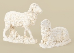 [RO-39543] 27&quot; Scale 2Pc St White Sheep - DISCONTINUED