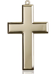 [2188KT] 14kt Gold Cross Medal