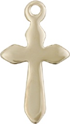 [2532KT] 14kt Gold Cross Medal