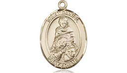 [8024GF] 14kt Gold Filled Saint Daniel Medal