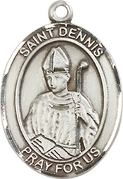 [8025SS] Sterling Silver Saint Dennis Medal