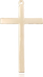 [5640KT] 14kt Gold Cross Medal