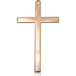 [5641KT] 14kt Gold Cross Medal