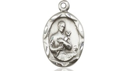 [0612GSS] Sterling Silver Saint Gerard Medal