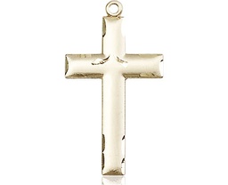 [0624YGF] 14kt Gold Filled Cross Medal