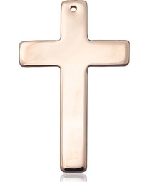 [5735KT] 14kt Gold Cross Medal