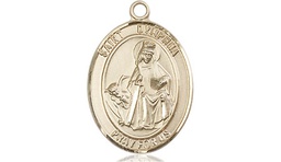 [8032GF] 14kt Gold Filled Saint Dymphna Medal