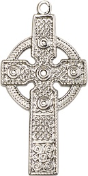 [0242SS] Sterling Silver Kilklispeen Cross Medal