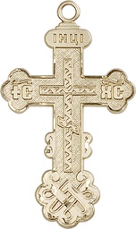 [0269GF] 14kt Gold Filled Kiev Cross Medal