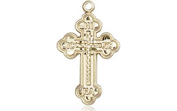 [0272GF] 14kt Gold Filled Russian Cross Medal