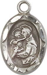 [0301DSS] Sterling Silver Saint Anthony Medal