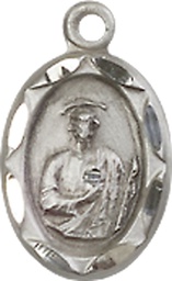 [0301JSS] Sterling Silver Saint Jude Medal