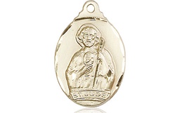 [0599JGF] 14kt Gold Filled Saint Jude Medal