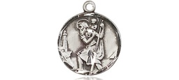 [0601CSS] Sterling Silver Saint Christopher Medal