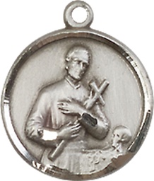 [0601GSS] Sterling Silver Saint Gerard Medal