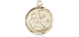 [0601KGF] 14kt Gold Filled Saint Joseph Medal