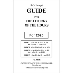 [709/G] Liturgy Of The Hours Guide (Large Type)