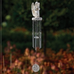 [RO-47320] 18&quot; Praying Angel Windchime