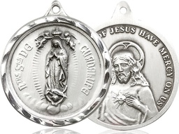 [0203FSS] Sterling Silver Our Lady of Guadalupe Medal