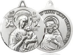 [0203HSS] Sterling Silver Our Lady of Perpetual Help Medal