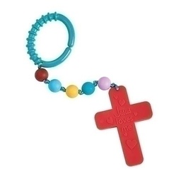 [RO-18159] 10"L Cross Blessing Beads