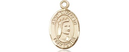 [9033KT] 14kt Gold Saint Elizabeth of Hungary Medal