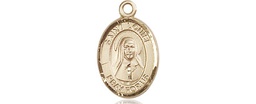 [9064KT] 14kt Gold Saint Louise de Marillac Medal