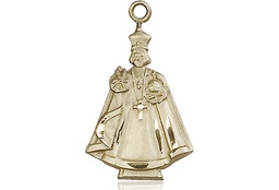 [5909KT] 14kt Gold Infant Figure Medal